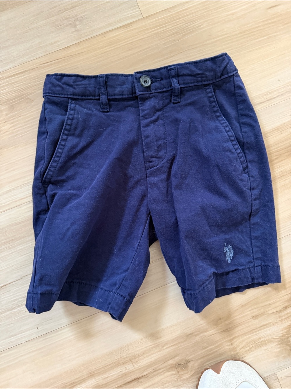 Ralph Lauren Navy Cotton Kids' Chino Shorts